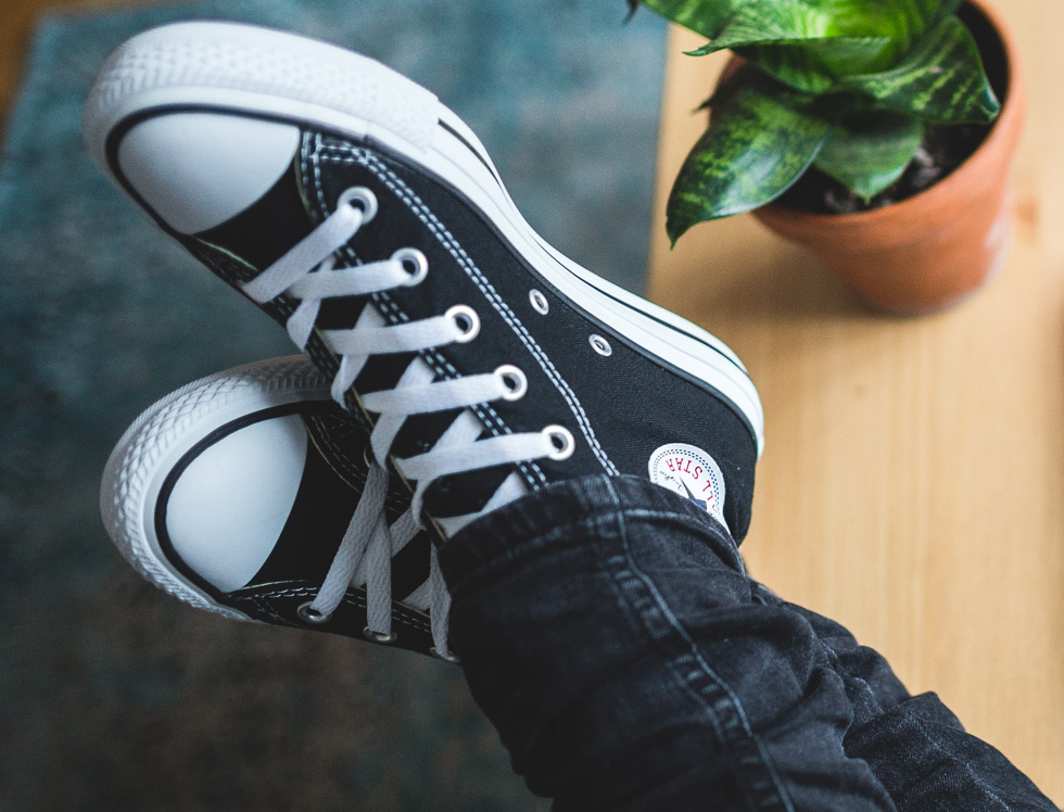 Converse On Table